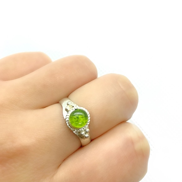 Jewelry Blue Stone Silver Antique Handmade Ring Poshmark